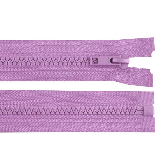 Plastic zipper no 5, length 45 cm jacket - Bordeaux (1 Piece)