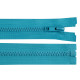 Plastic zipper no 5, length 50 cm jacket - Blue turquise (1 Piece) Plastic zipper no 5, length 50 cm jacket - Blue turquise (1 Piece)