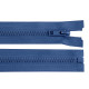 Plastic zipper no 5, length 50 cm jacket - Blue turquise (1 Piece) Plastic zipper no 5, length 50 cm jacket - Blue turquise (1 Piece)