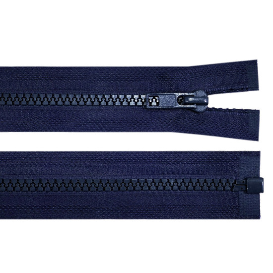 Plastic zipper no 5, length 50 cm jacket - Blue turquise (1 Piece) Plastic zipper no 5, length 50 cm jacket - Blue turquise (1 Piece)