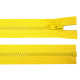 Plastic zipper no 5, length 70 cm jacket - Red (1 Piece)