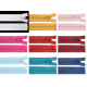 Plastic zipper no 5, length 80 cm jacket - Blue turquise (1 Piece)