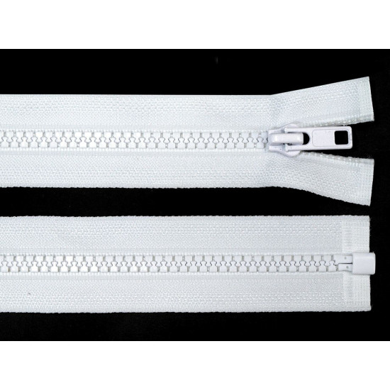 Plastic zipper no 5, length 85 cm jacket - Chocolate (1 Piece)