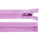 Plastic zipper no 5, length 85 cm jacket - Chocolate (1 Piece)