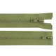 Two-way plastic zipper no 5, open-end, 2 sliders, length 70 cm, jacket - Beige (1 Piece) Two-way plastic zipper no 5, open-end, 2 sliders, length 70 cm, jacket - Beige (1 Piece)