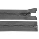 Fermeture éclair bidirectionnelle en plastique no 5, extrémité ouverte, 2 glissières, longueur 85 cm, pour veste - Gris-vert (10 Pièces) Fermeture éclair bidirectionnelle en plastique no 5, extrémité ouverte, 2 glissières, longueur 85 cm, pour veste - Gris-vert (10 Pièces)