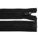 Plastic zipper no 5, length 105 cm jacket - Black (1 Piece)