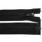 Kostený zips no 5 dĺžka 110 cm bundový - Čierna (1 Kus)
