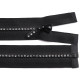 Rhinestone plastic zipper no 4, length 65 cm - White (1 Piece) Rhinestone plastic zipper no 4, length 65 cm - White (1 Piece)
