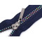 Rainbow plastic zipper no 5, length 40 cm - Blue dark (1 Piece)
