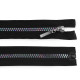 Rainbow plastic zipper no 5, length 40 cm - Red (1 Piece)