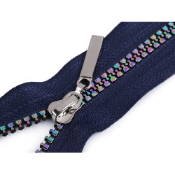 Rainbow plastic zipper no 5, length 50 cm - Paris blue (1 Piece)