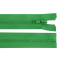 Plastic / vislon zipper no 5, length 120 cm jacket - Green fern (1 Piece)