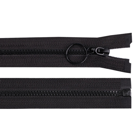 Cápa fogú cipzár vékony bontható no 3 karikával hossz 40 cm - Nefelejcskék (1 Darab) Cápa fogú cipzár vékony bontható no 3 karikával hossz 40 cm - Nefelejcskék (1 Darab)