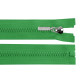 Plastic zipper no 5 length 50 cm with a decorative slider - Yellow (1 Piece) Plastic zipper no 5 length 50 cm with a decorative slider - Yellow (1 Piece)