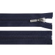 Plastic zipper no 5 length 60 cm with a decorative slider - Powder (1 Piece) Plastic zipper no 5 length 60 cm with a decorative slider - Powder (1 Piece)