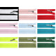 Plastic zipper no 5 length 60 cm with a decorative slider - Powder (1 Piece) Plastic zipper no 5 length 60 cm with a decorative slider - Powder (1 Piece)
