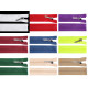 Plastic zipper no 5 length 80 cm with a decorative slider - White (1 Piece) Plastic zipper no 5 length 80 cm with a decorative slider - White (1 Piece)