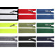 Plastic zipper no 5, length 90 cm with a decorative slider - Spruce green (1 Piece) Plastic zipper no 5, length 90 cm with a decorative slider - Spruce green (1 Piece)