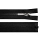 Plastic zipper no 5, length 30 cm with decorative slider - Violet lilac (1 Piece) Plastic zipper no 5, length 30 cm with decorative slider - Violet lilac (1 Piece)
