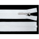 Plastic zipper no 5, length 30 cm with decorative slider - Violet lilac (1 Piece) Plastic zipper no 5, length 30 cm with decorative slider - Violet lilac (1 Piece)