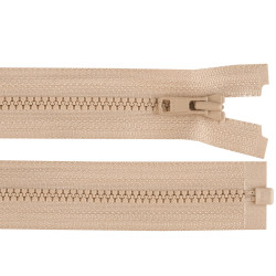 Kostěný zip ykk no 3 délka 45 cm - Béžová (1 Kus)