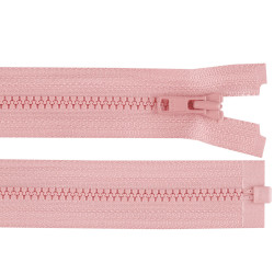 Kostěný zip ykk no 3 délka 45 cm - Růžová sv. (1 Kus)