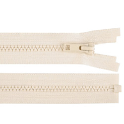 Kostěný zip ykk no 5 délka 30 cm bundový - Krémová (1 Kus)