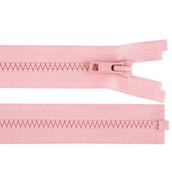 Kostěný zip ykk no 5 délka 30 cm bundový - Růžová sv. (1 Kus)