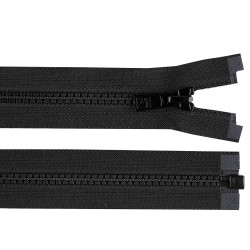 Kostěný zip ykk no 5 délka 30 cm bundový - Černá (1 Kus)