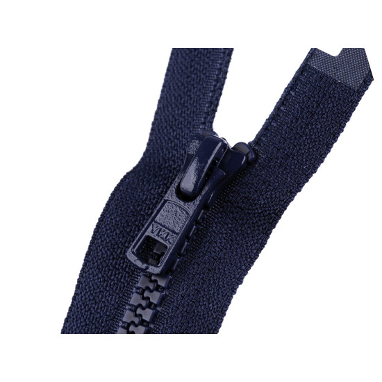 Fermeture éclair ykk en plastique, n<sup>o</sup> 5, longueur 50 cm, pour vestes - Noir (50 Pièces) Fermeture éclair ykk en plastique, n<sup>o</sup> 5, longueur 50 cm, pour vestes - Noir (50 Pièces)