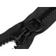 Kostěný zip extra velký no 20 délka 25 cm - Černá (25 Kusy)