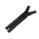 Kostěný zip extra velký no 20 délka 25 cm - Černá (25 Kusy)
