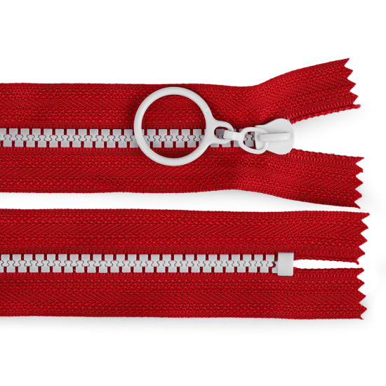 Zamek błyskawiczny kostkowy kolorowy no 5 długość 20 cm z ozdobnym suwakiem - Beżowy nasycony (10 Sztuki) Zamek błyskawiczny kostkowy kolorowy no 5 długość 20 cm z ozdobnym suwakiem - Beżowy nasycony (10 Sztuki)