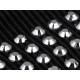 Taśma lampas / rypsowa z szlifowanymi kamyczkami szerokość 30 mm - Czarny (1 Metr) Taśma lampas / rypsowa z szlifowanymi kamyczkami szerokość 30 mm - Czarny (1 Metr)