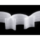 Rufflette cartridge pleat curtain heading width 50 mm - White (100 Meters) Rufflette cartridge pleat curtain heading width 50 mm - White (100 Meters)