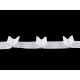 Rufflette cartridge pleat curtain heading width 50 mm - White (100 Meters) Rufflette cartridge pleat curtain heading width 50 mm - White (100 Meters)