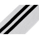 Ściągacz elastyczny / mankiet szerokość 60 mm metraż - Granatowy (1 Metr) Ściągacz elastyczny / mankiet szerokość 60 mm metraż - Granatowy (1 Metr)