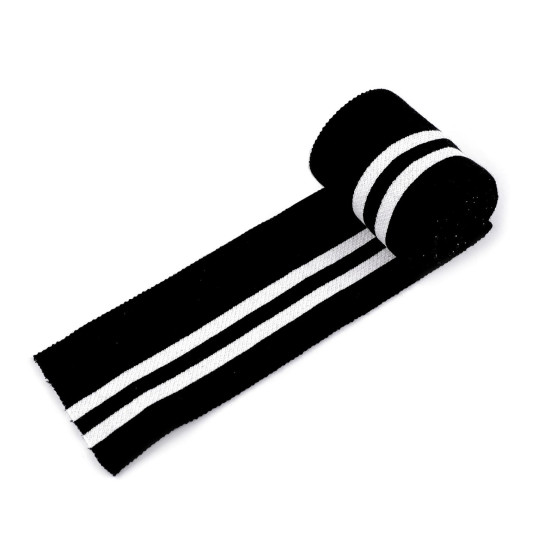 Ściągacz elastyczny / mankiet szerokość 60 mm metraż - Granatowy (1 Metr) Ściągacz elastyczny / mankiet szerokość 60 mm metraż - Granatowy (1 Metr)