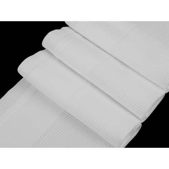 Ściągacz odzieżowy elastyczny z tunelem 14x90 cm - Czarny (1 Sztuka) Ściągacz odzieżowy elastyczny z tunelem 14x90 cm - Czarny (1 Sztuka)