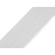 Nastro in sbieco, in cotone, larghezza da chiuso: 40 mm - Bianco (25 Metri) Nastro in sbieco, in cotone, larghezza da chiuso: 40 mm - Bianco (25 Metri)