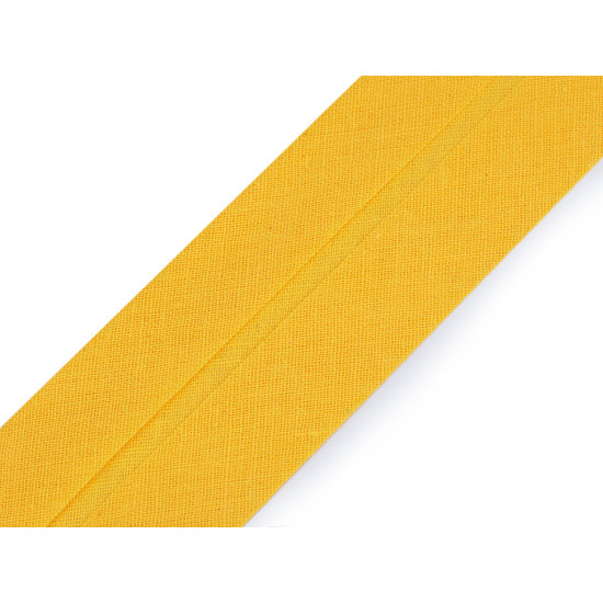 Nastro in sbieco, in cotone, larghezza da chiuso: 40 mm - Bianco (25 Metri) Nastro in sbieco, in cotone, larghezza da chiuso: 40 mm - Bianco (25 Metri)