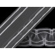 Taśma firanowa marszczenie smok 1:2 szerokość 10 cm - Transparent (1 Metr) Taśma firanowa marszczenie smok 1:2 szerokość 10 cm - Transparent (1 Metr)