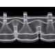 Taśma firanowa marszczenie smok 1:2 szerokość 10 cm - Transparent (1 Metr) Taśma firanowa marszczenie smok 1:2 szerokość 10 cm - Transparent (1 Metr)