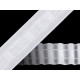 Taśma firanowa marszczenie dowolne szerokość 25 mm - White (50 Metry) Taśma firanowa marszczenie dowolne szerokość 25 mm - White (50 Metry)