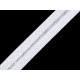 Nastro in sbieco, in cotone, larghezza da chiuso: 16 mm - Grigio (50 Metri) Nastro in sbieco, in cotone, larghezza da chiuso: 16 mm - Grigio (50 Metri)