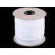 Nastro in sbieco, in cotone, larghezza da chiuso: 30 mm - Bianco (1 Metro) Nastro in sbieco, in cotone, larghezza da chiuso: 30 mm - Bianco (1 Metro)