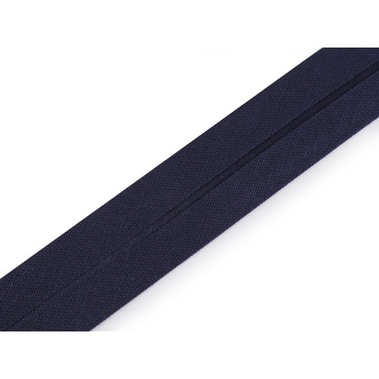 Nastro in sbieco, in cotone, larghezza da chiuso: 30 mm - Bianco (1 Metro) Nastro in sbieco, in cotone, larghezza da chiuso: 30 mm - Bianco (1 Metro)