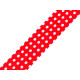 Nastro in sbieco in cotone - motivo: pois, righe, quadretti, larghezza stelle, dimensioni: 20 mm piegato - Giallo (14 Metri) Nastro in sbieco in cotone - motivo: pois, righe, quadretti, larghezza stelle, dimensioni: 20 mm piegato - Giallo (14 Metri)