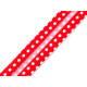 Nastro in sbieco in cotone - motivo: pois, righe, quadretti, larghezza stelle, dimensioni: 20 mm piegato - Giallo (14 Metri) Nastro in sbieco in cotone - motivo: pois, righe, quadretti, larghezza stelle, dimensioni: 20 mm piegato - Giallo (14 Metri)